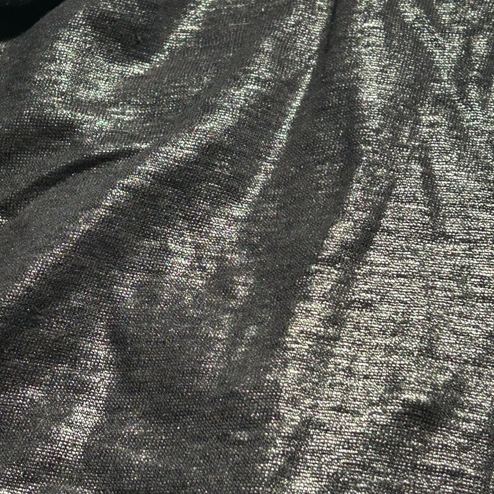 Chico's Silver Gray Embellished Relaxed Tunic NWOT - Picture 8 of 8